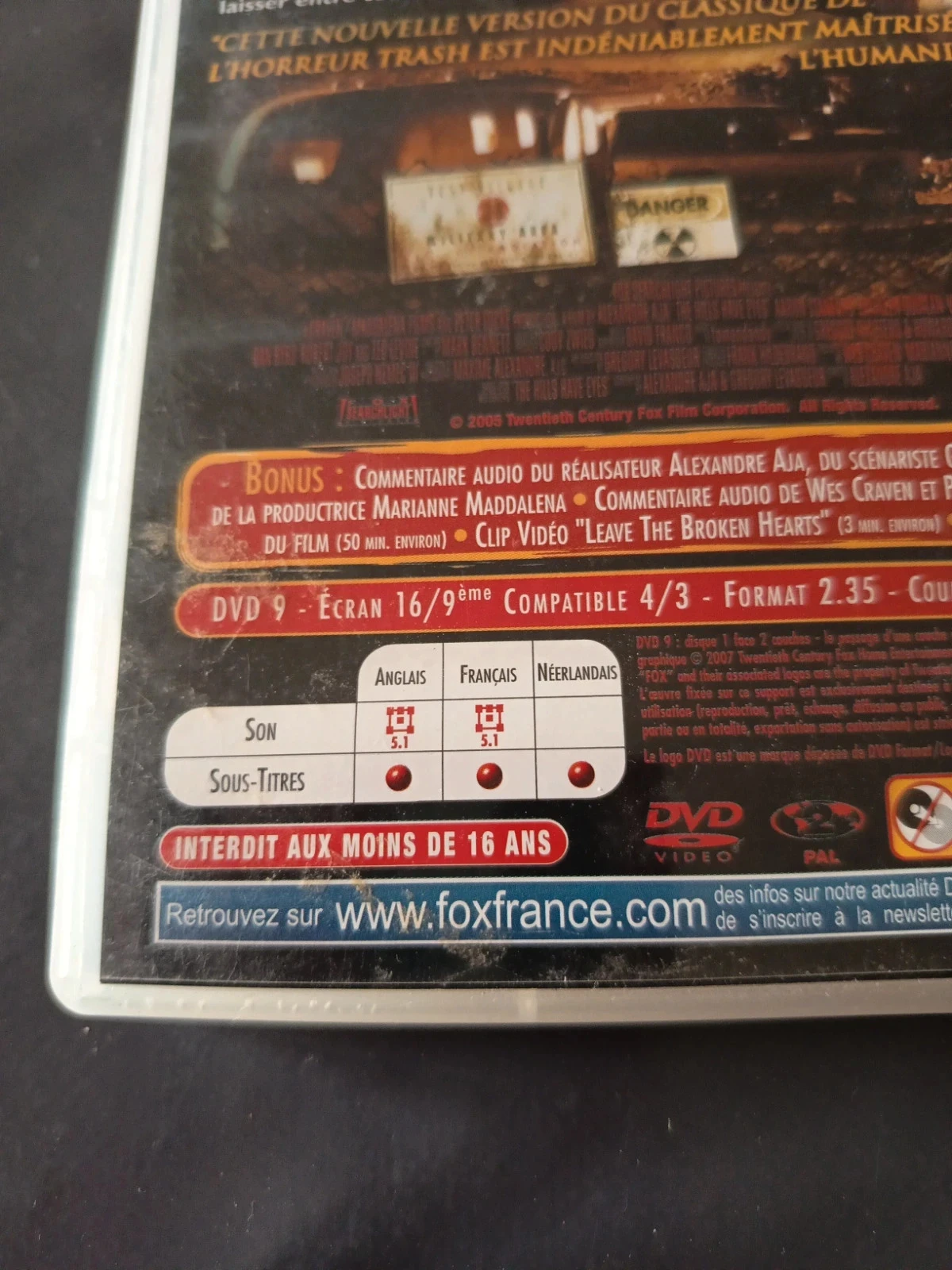 Dvd La colina tiene ojos – photo 4